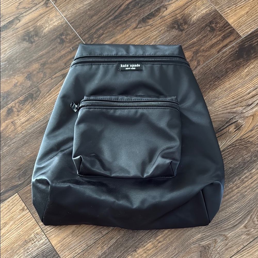 Kate Spade Black back pack